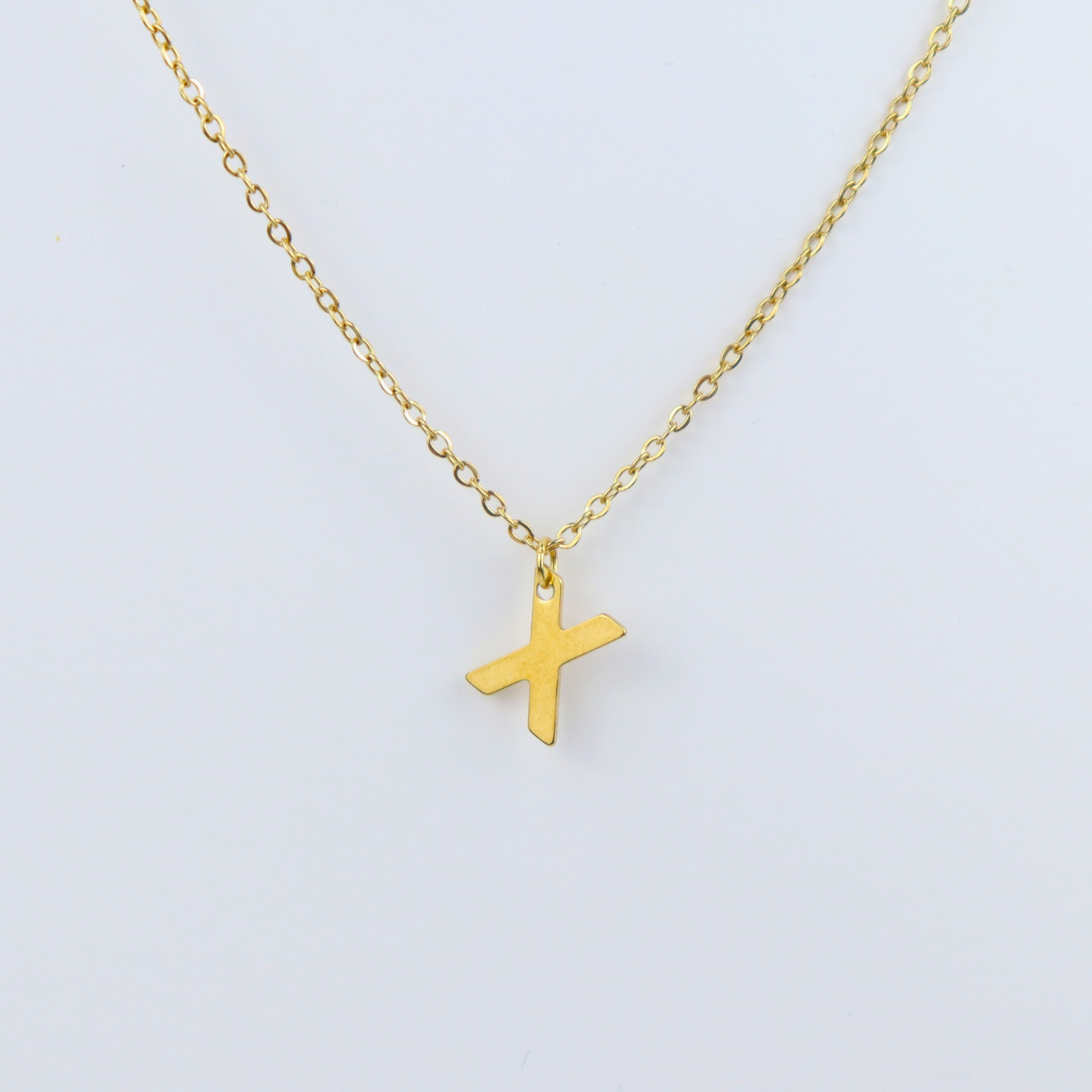 Ketting initiaal goud