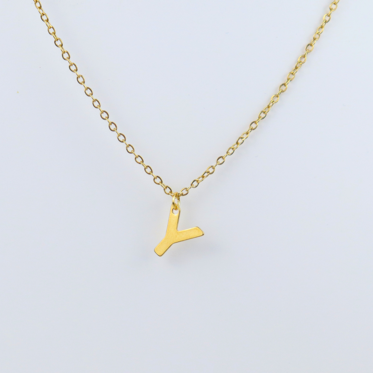 Ketting initiaal goud