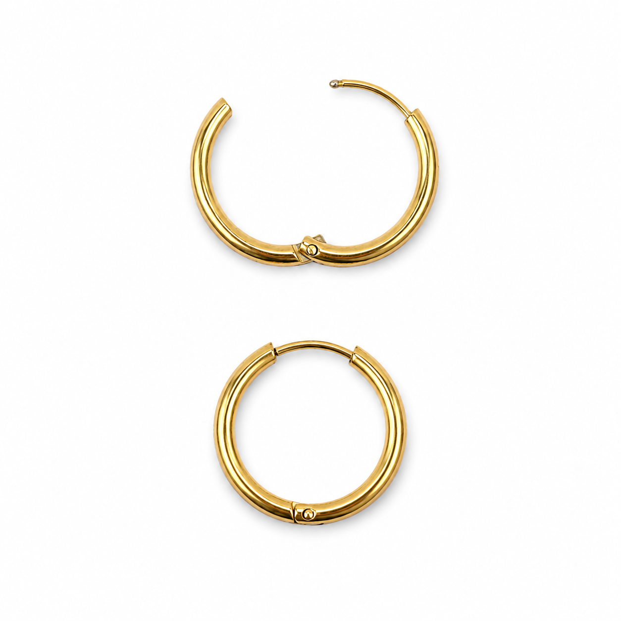 Geboortebloem oorbellen november goud