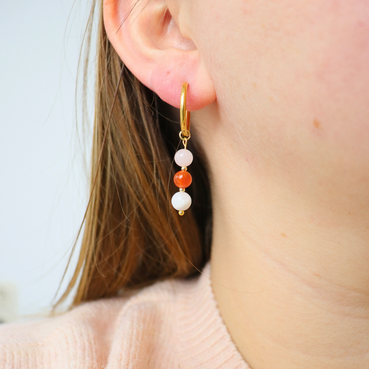 Oorbellen sterrenbeeld kreeft goud