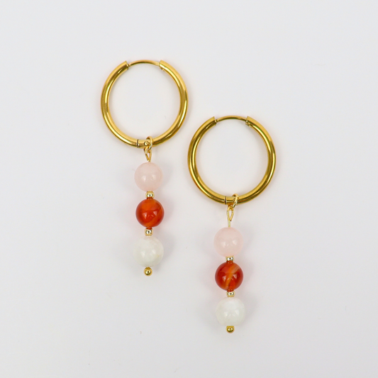 Oorbellen sterrenbeeld kreeft goud