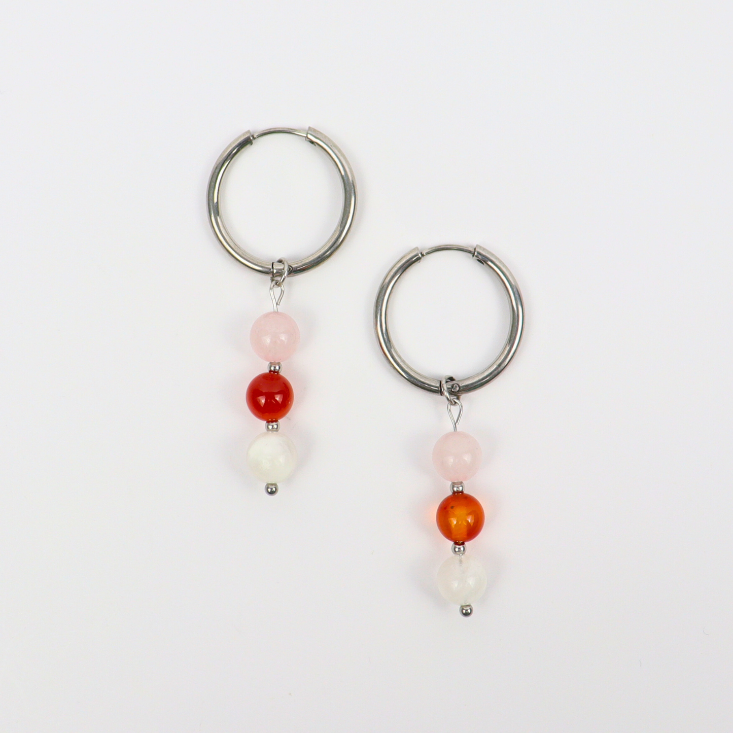 Ohrringe mit dem Sternzeichen Krebs, silberfarben