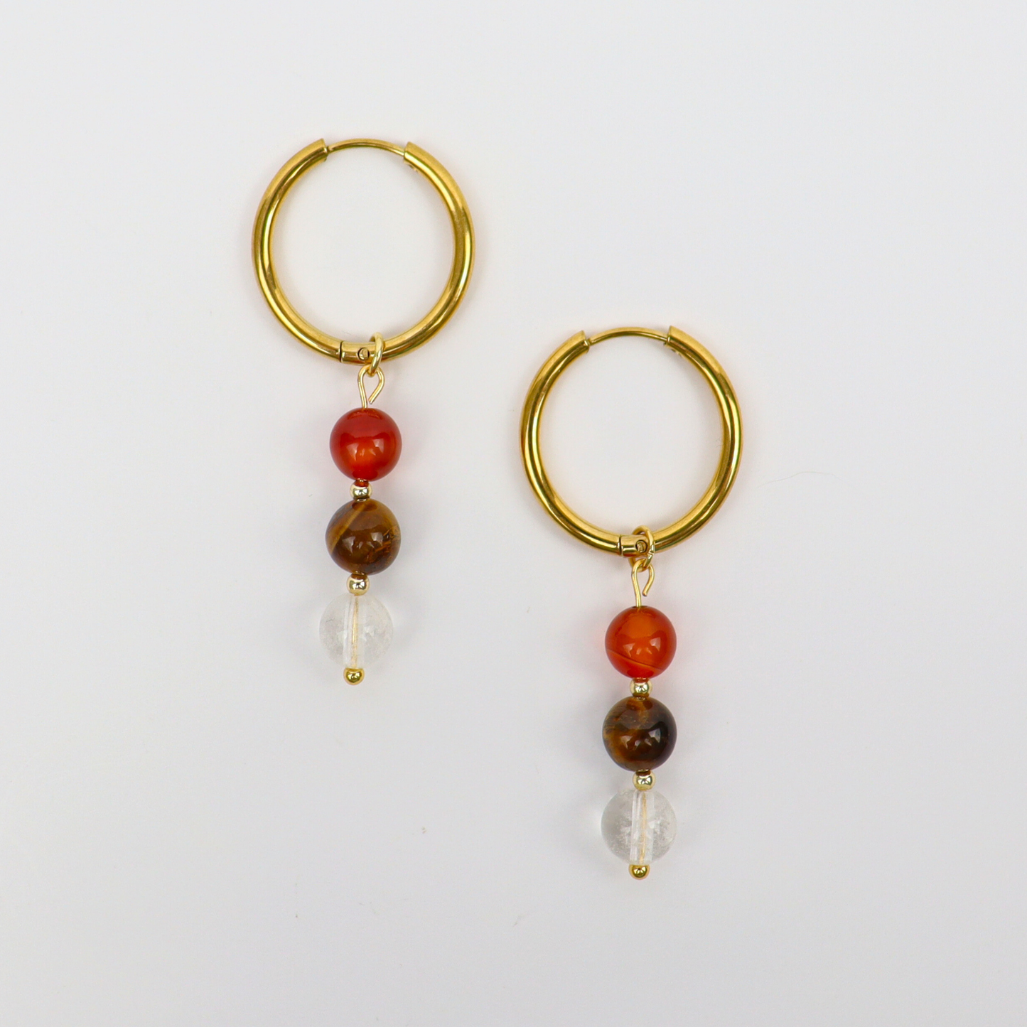 Oorbellen sterrenbeeld leeuw goud