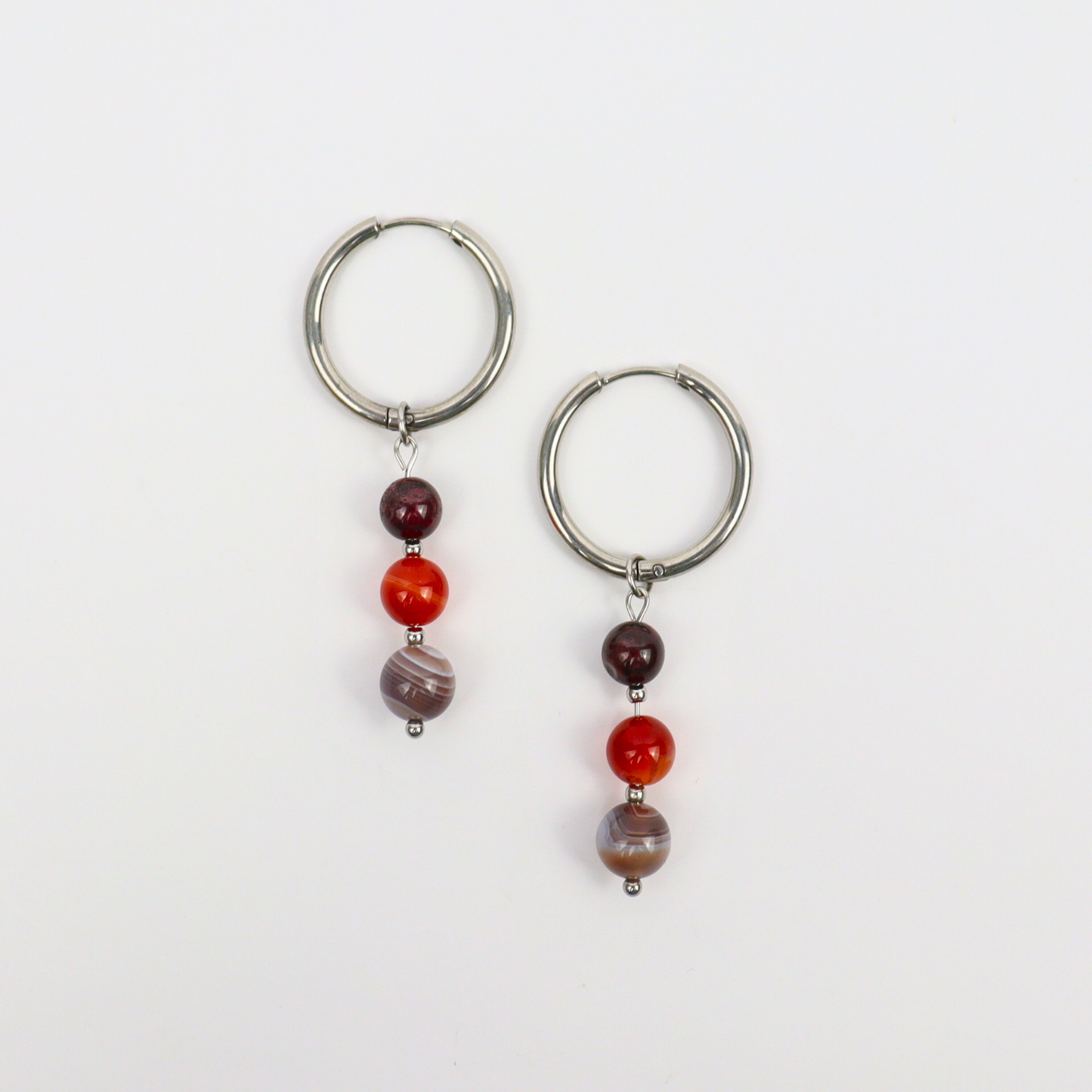 Oorbellen sterrenbeeld ram zilver