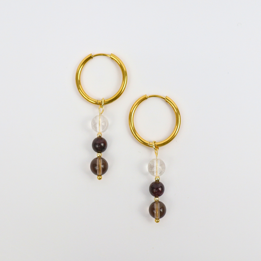 Oorbellen sterrenbeeld steenbok goud