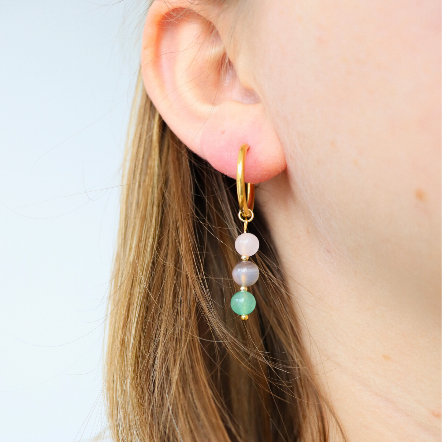 Oorbellen sterrenbeeld stier goud