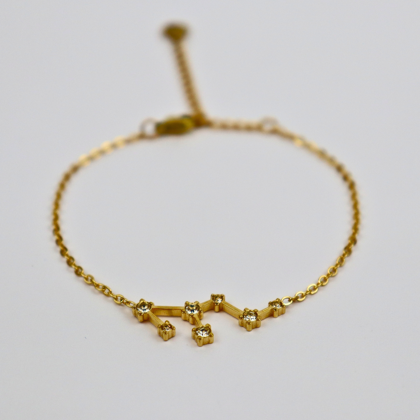 Sternzeichen-Armband Löwe Gold