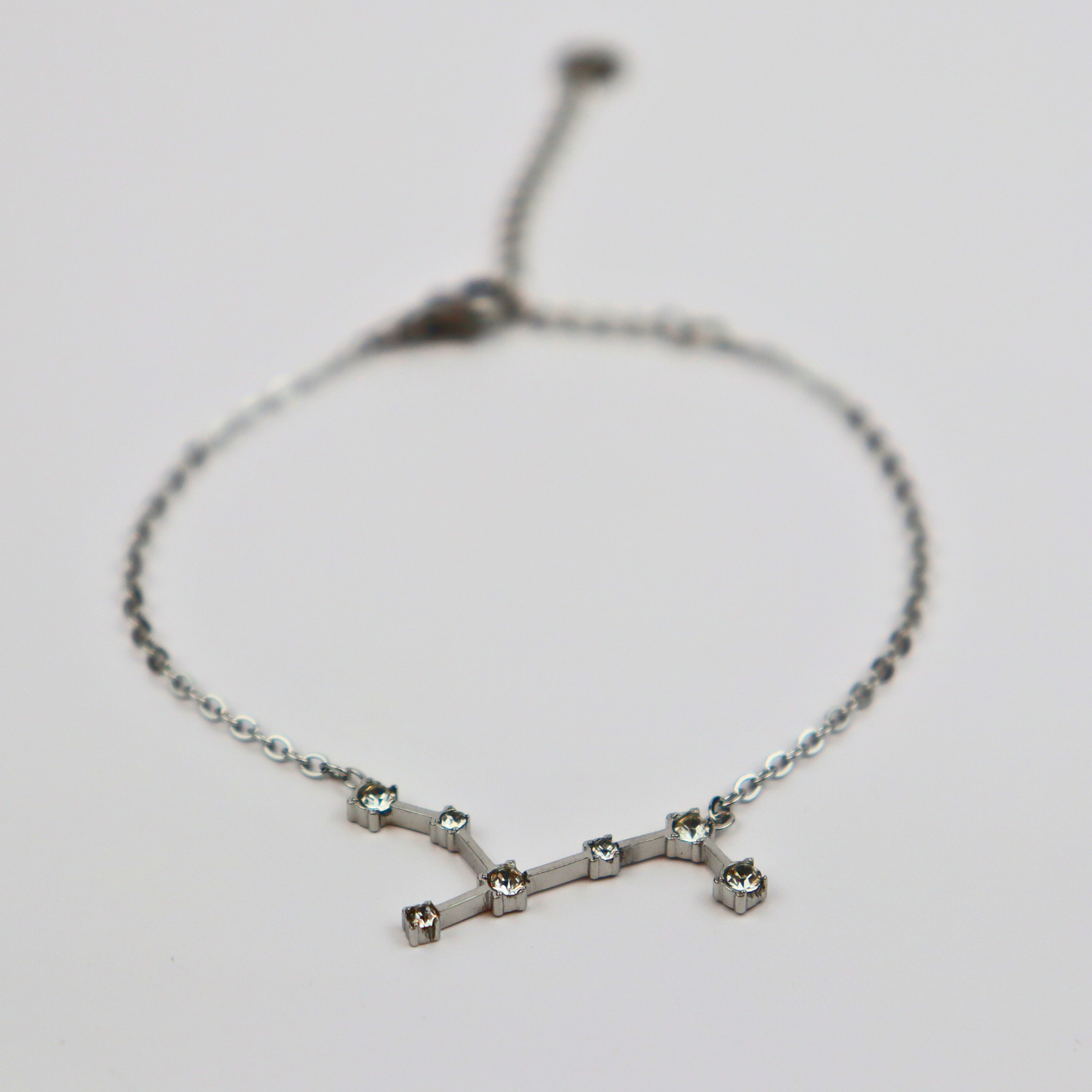 Sterrenbeeld armband maagd zilver