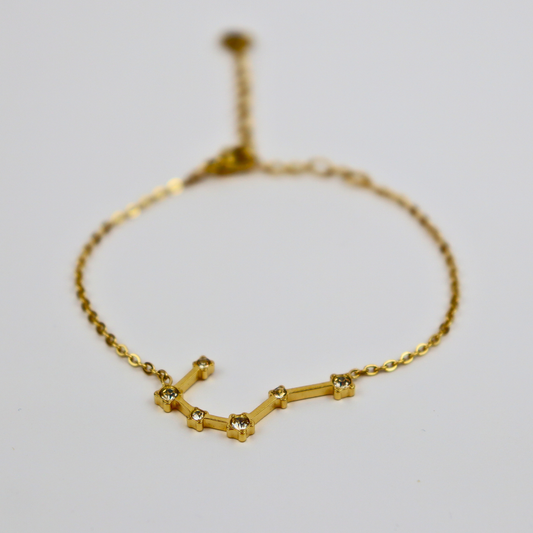 Sternzeichen-Armband Stier Gold