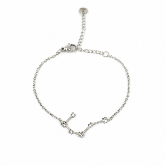 Sterrenbeeld armband zilver