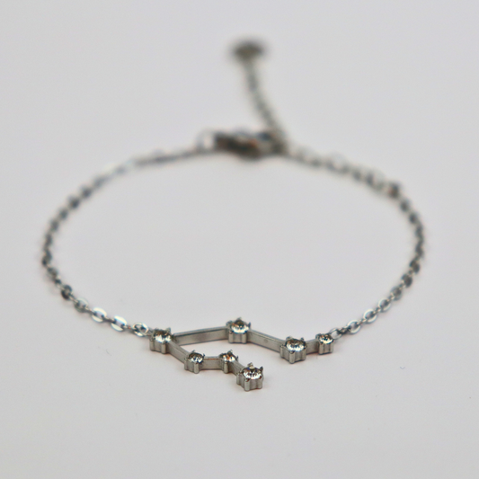 Sternzeichen-Armband Zwillinge Silber