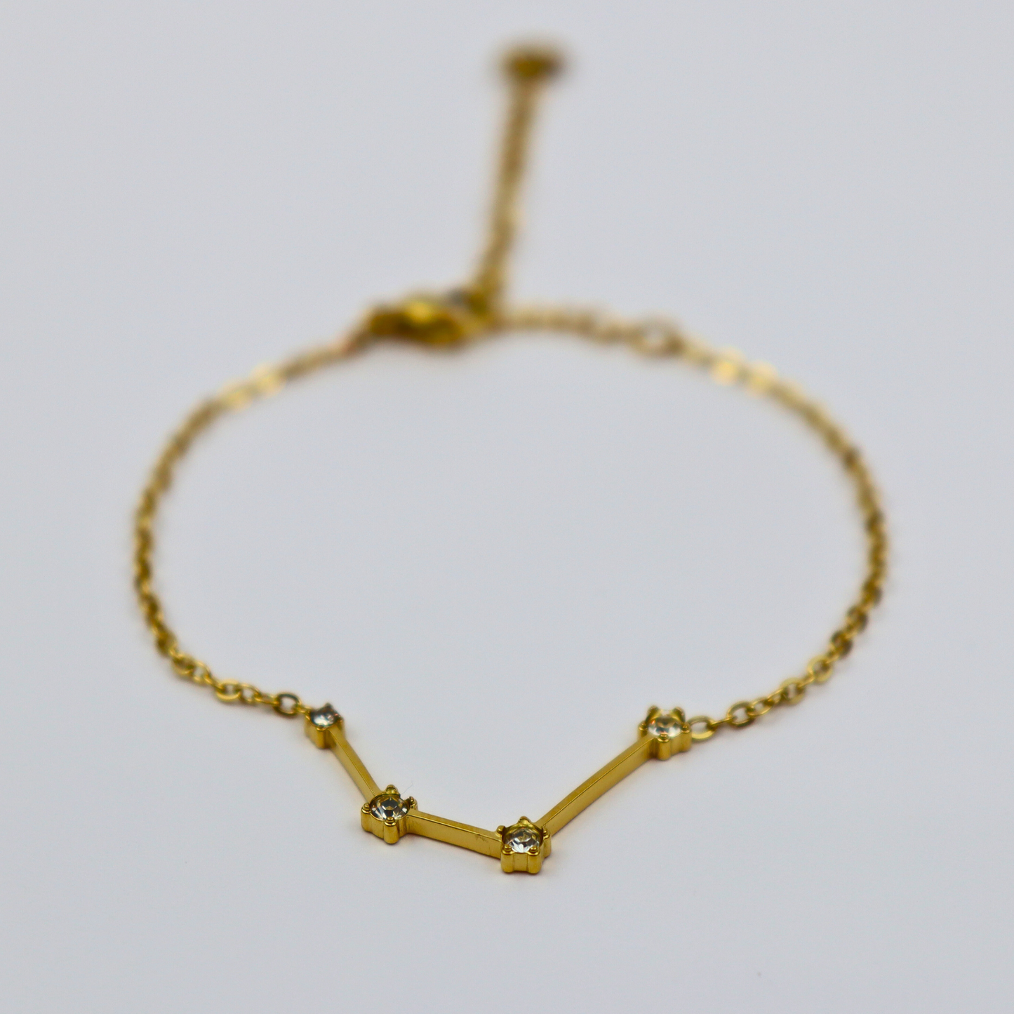 Sterrenbeeld armband waterman goud