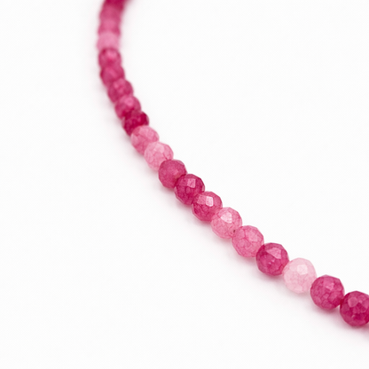 Ketting toermalijn zilver